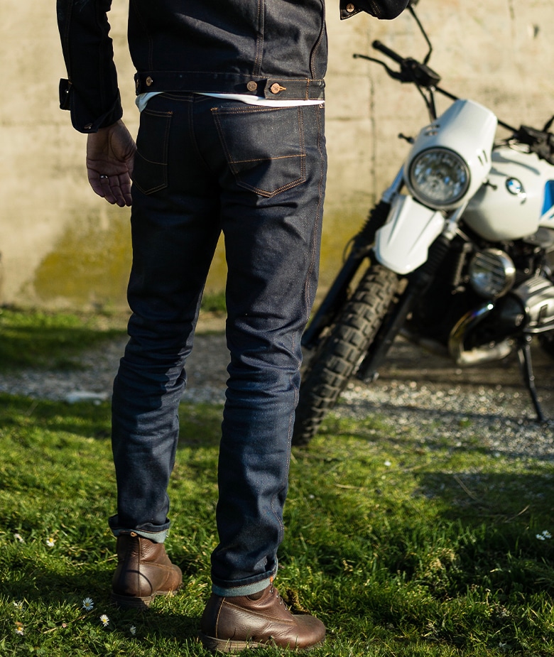 Jean HIP'STER INDIGO - Pantalon moto Homme - BOLID'STER